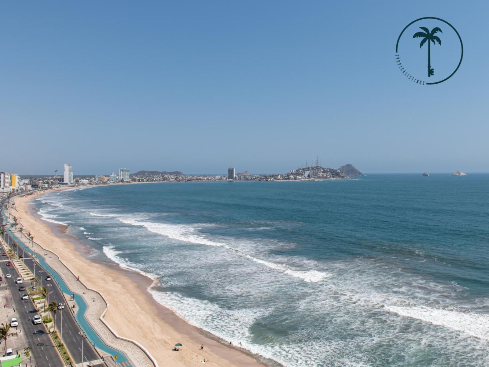 Hermosa Vista Al Mar, Condominio De Lujo! Mazatlán Exterior foto