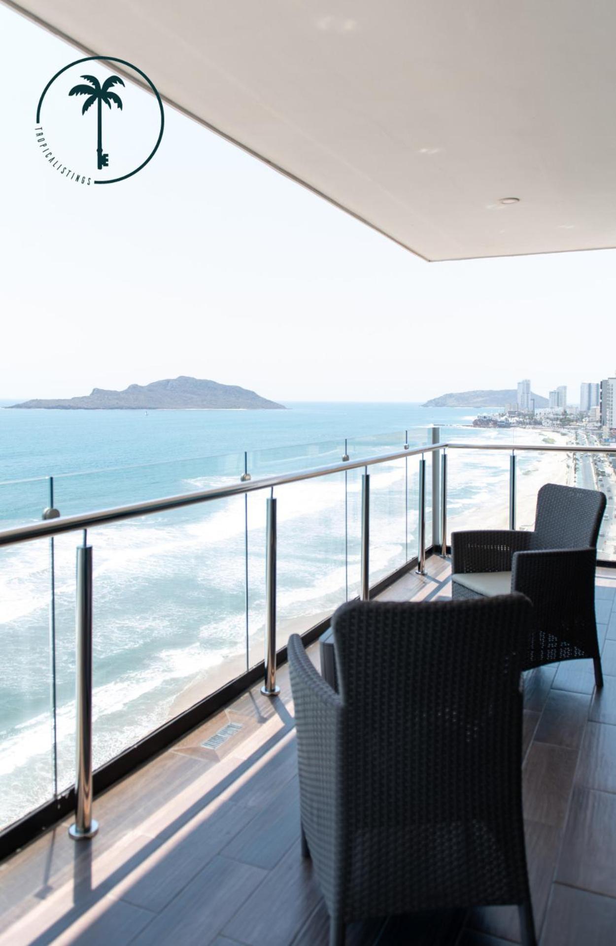 Hermosa Vista Al Mar, Condominio De Lujo! Mazatlán Exterior foto