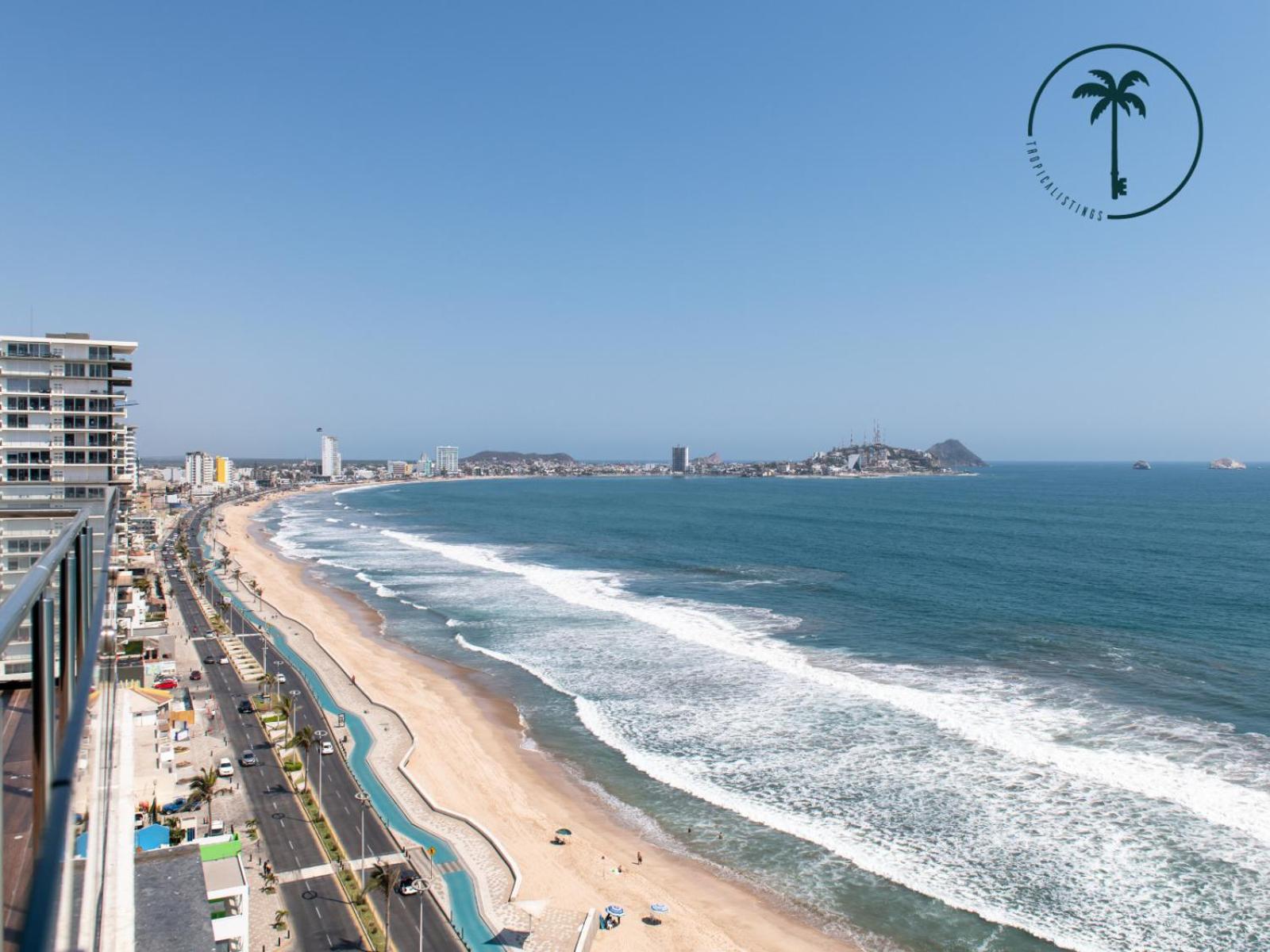 Hermosa Vista Al Mar, Condominio De Lujo! Mazatlán Exterior foto